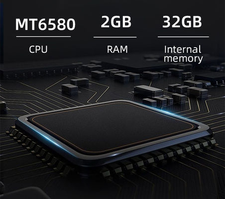 แท็บเล็ตแอนดรอยด์บางเฉียบขนาด 10.1 นิ้ว พร้อมหน้าจอสัมผัสแบบคาปาซิทีฟ 5 จุด