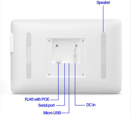 10.1" แอนดรอยด์ 8.1 แท็บเล็ตแพทย์ PC การใช้งาน Hopstital ด้วยการจัดการการเรียก