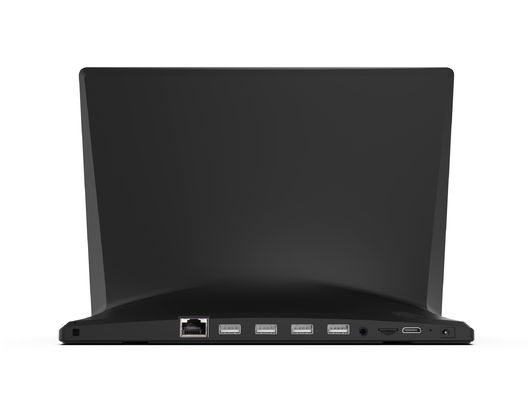 L Shape 13.3" All In One แอนดรอยด์ แท็บเล็ต FHD IPS LCD touchscreen