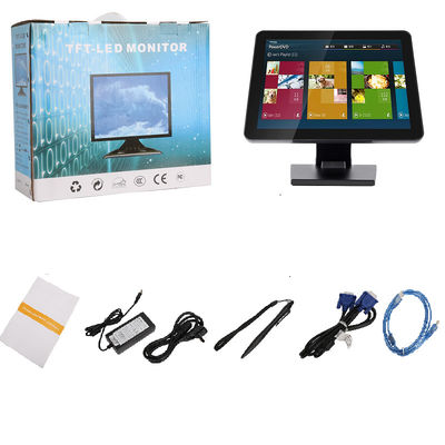 มอนิเตอร์จอสัมผัส 7 10 10.1 12 15 17 18.5 19 21.5 27 นิ้ว คอมพิวเตอร์ POS PC TFT LED LCD Display มอนิเตอร์จอสัมผัส