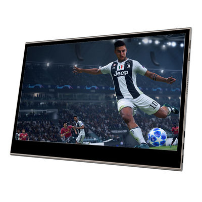 จอภาพสัมผัสแบบพกพา Hopestar ขนาด 15.6 นิ้ว ใช้พลังงานจากแบตเตอรี่