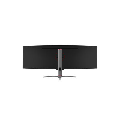 PIP PBP DP 1MS โมเนอร์ PC ขอบ 49 นิ้ว 4K 144hz 5K 120hz