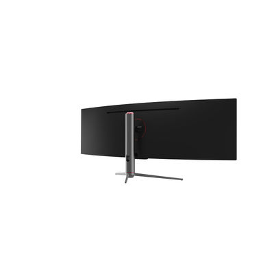 PIP PBP DP 1MS โมเนอร์ PC ขอบ 49 นิ้ว 4K 144hz 5K 120hz