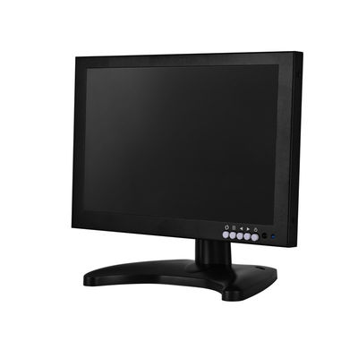 CE ROHS 10 นิ้ว สีดํา EDP มินิ LCD CCTV Monitor ความละเอียด 1920x1200