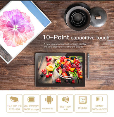 Oem Odm Smart Home 10.1Inch RK3288 แท็บเล็ต วอล์มอนท์ Nfc Poe แท็บเล็ต Android พร้อมไฟ LED