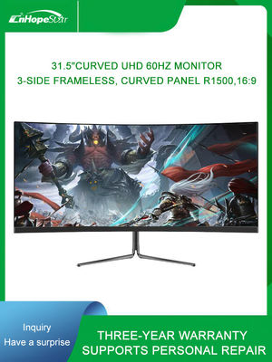 30 นิ้วโค้ง PC Gaming Monitor R1800 WFHD 200hz โมเนอร์เกมหน้าต่างกว้าง