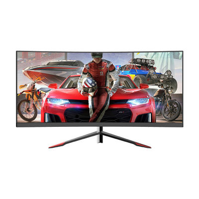 1800R 30 นิ้ว Ultrawide Curved Monitor ความละเอียดสูง 8 บิต 2560x1080 ไม่มีกรอบ