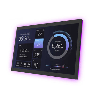 คุณภาพ  Oem Odm Smart Home 10.1Inch RK3288 Tablet Wall Mount Nfc Poe Android Tablet With Led Light โรงงาน