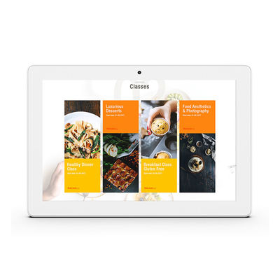 คุณภาพ  10 Inch 4G SIM Slot Wall Mount POE Meeting Room PC Android RK3288  USB OTG โรงงาน