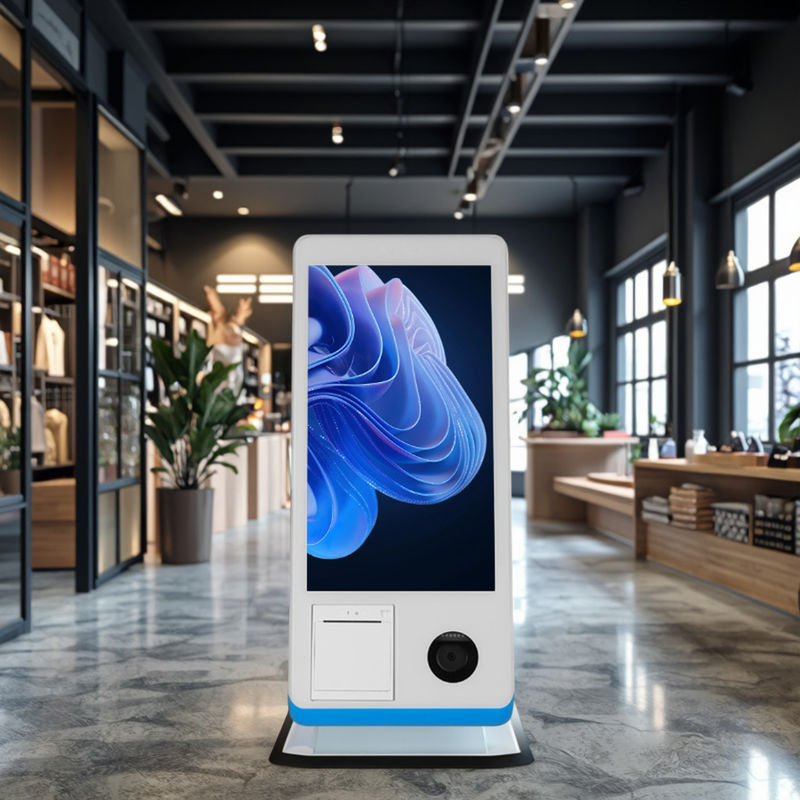 15.6 นิ้ว Win 7/10 All-in-One Touch Screen Smart POS Machine พร้อมฟังก์ชัน SDK และแอพพลิเคชันพิมพ์ช้อปปิ้งมอล 58 มม.