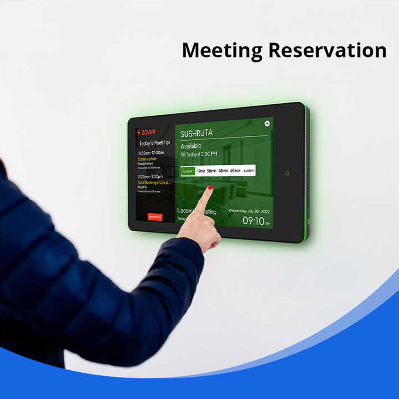 10.1 นิ้ว RK3288 แอนดรอยด์ Meeting Room Tablet พร้อม POE NFC และ LED Light Bar