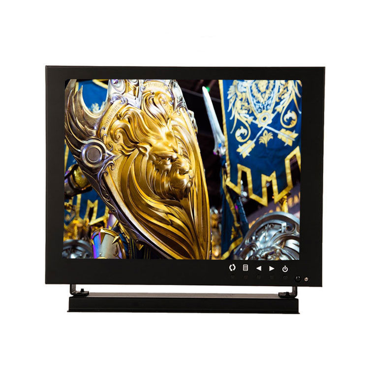 350cd/m2 12 นิ้ว CCTV คอมพิวเตอร์ มอนิเตอร์ Rohs LCD Security Screen 1024×768