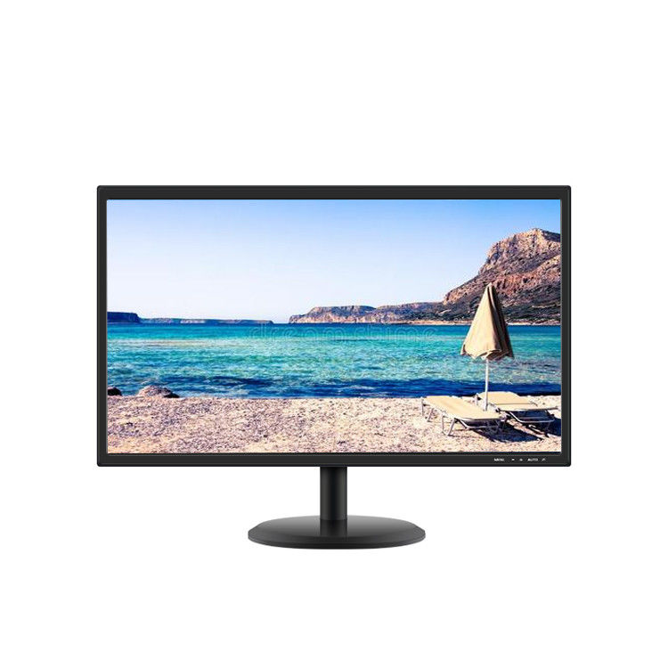 เครื่องทํางาน 300cd / M2 LED มอนิเตอร์คอมพิวเตอร์ 24 นิ้ว 75hz HDMI VGA