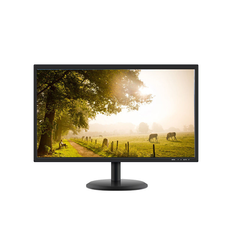 HDMI Input 1920*1080P LED มอนิเตอร์คอมพิวเตอร์ 24 นิ้ว 75hz ใช้งานบนโต๊ะ