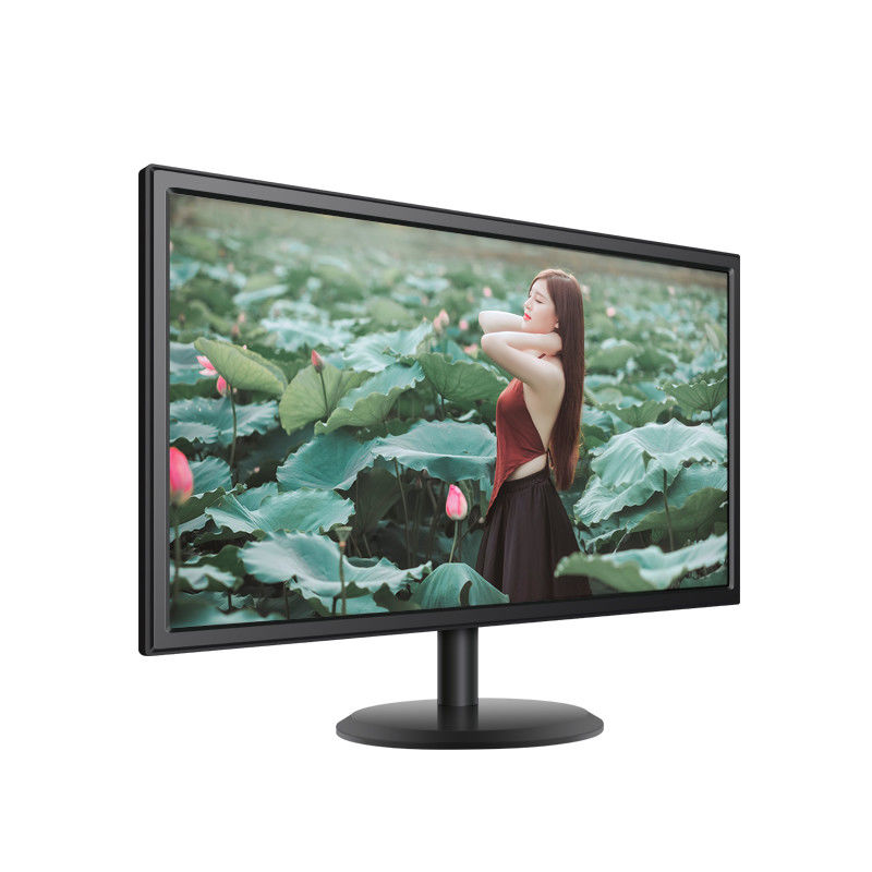 ติดผนัง 5ms 75hz 24 นิ้ว LED มอนิเตอร์คอมพิวเตอร์ สีดํา สีขาว