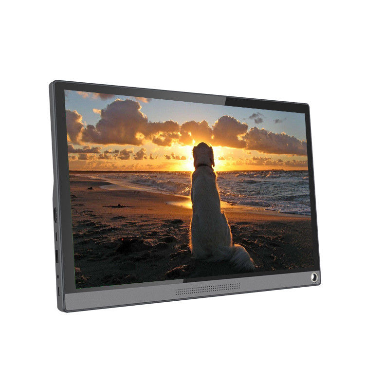 TypeC HDMI Thin 13.3inch LCD Touch Screen มอนิเตอร์ 350cd/M2