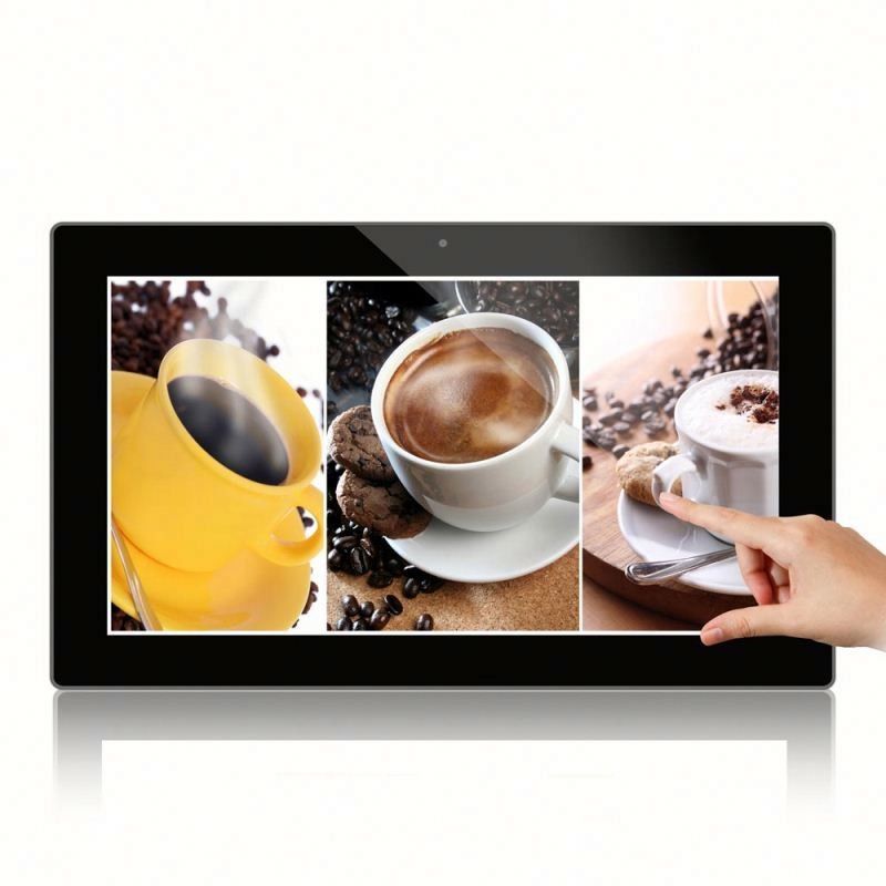 แท็บเล็ต Android แบบ All-in-One ขนาด 24 นิ้ว RJ45 PoE พร้อมความสว่าง 350cd/m2 สำหรับใช้ภายในอาคาร