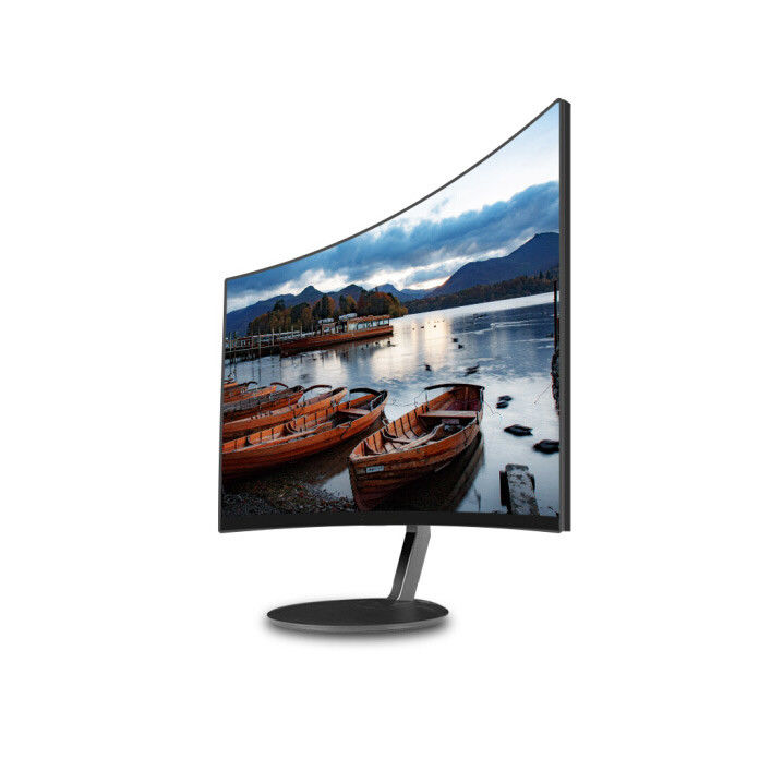 VESA การติดตั้ง 1080P 300cd / m2 LCD มอนิเตอร์คอมพิวเตอร์ Ultra Thin