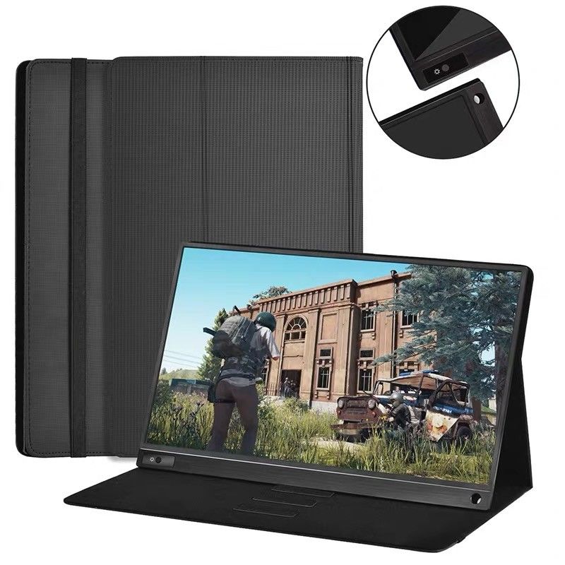 Anti Glare 1080p 15.6" LCD Touch Screen Monitor สําหรับคอมพิวเตอร์โทรศัพท์มือถือ