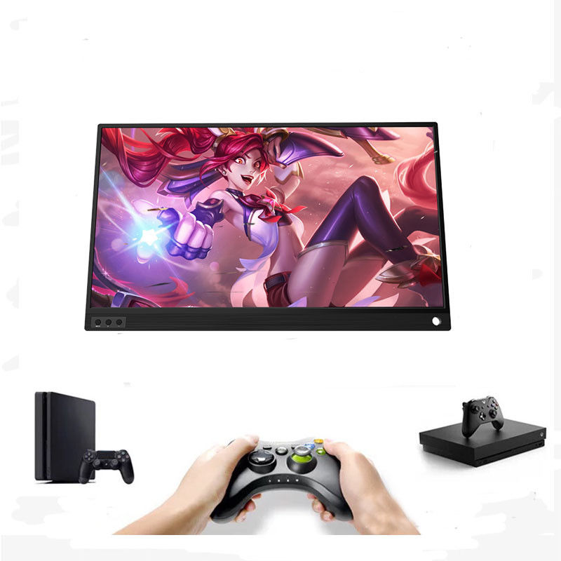 15.6 นิ้ว 4k 1920x1080 มอนิเตอร์จอสัมผัสไร้สายพกพา