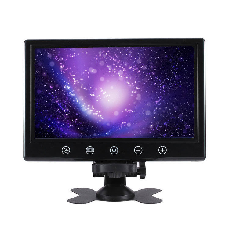 Hopestar 1024X600 10 นิ้ว คาร์ มอนิเตอร์ CCTV DVR เชื่อมต่อ LCD มอนิเตอร์ความปลอดภัย