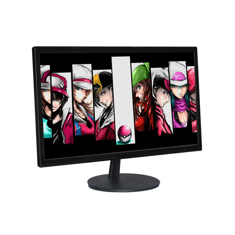 ดํา 21.5 นิ้ว Full HD คอมพิวเตอร์ มอนิเตอร์ 1920x1080 HDMI DVI VGA LCD