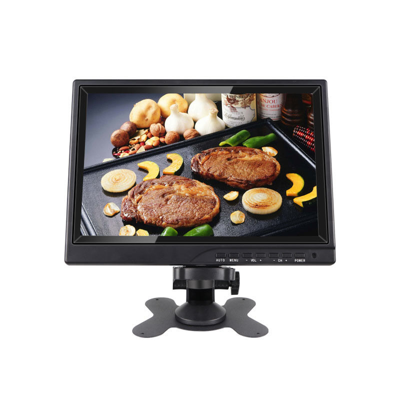 10.1 นิ้ว คอมพิวเตอร์ LCD มอนิเตอร์หน้าจอกว้าง 1280x800 IPS VGA HDMI USB