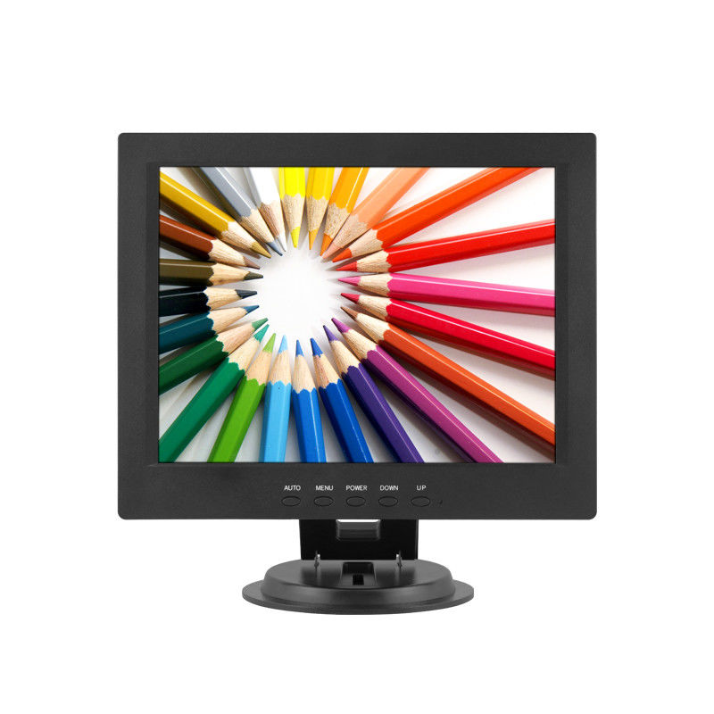 CE FCC Rohs TFT 12 นิ้วจอ LCD 1024 * 768 300cd M2 DVI BNC