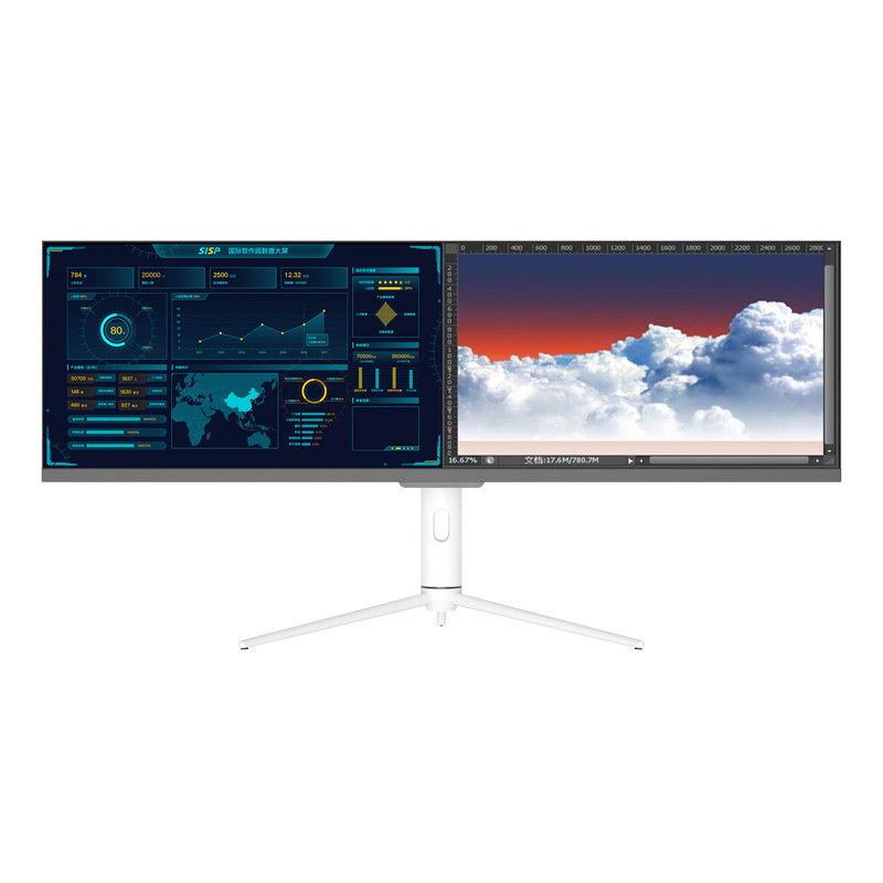 120hz 43.8 นิ้ว 4K คอมพิวเตอร์เกมส์ มอนิเตอร์ 1MS ฟรี Sync G Sync