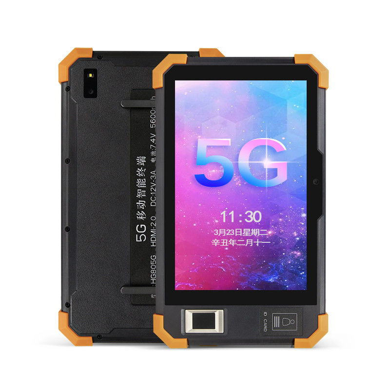8 นิ้ว RK3399 อุตสาหกรรม แท็บเล็ตคอมพิวเตอร์แข็งแรง IP65 กันน้ํา กันฝุ่น