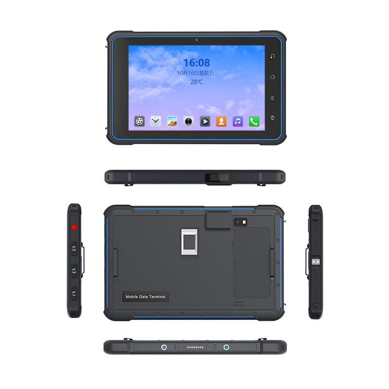 8 นิ้ว IP68 RK3399 มือถือแท็บเล็ตทหารแข็งแรง PC กันน้ํา กันกระแทก