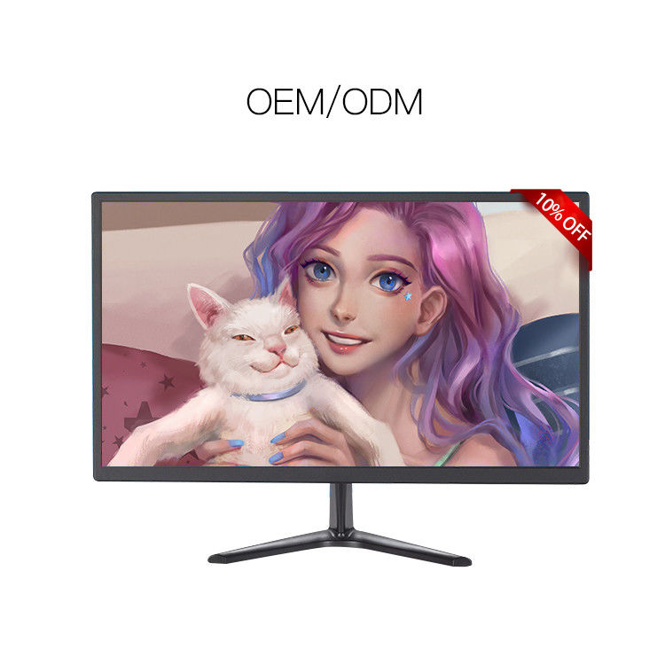 HDMI VGA 20 นิ้ว LED Desktop คอมพิวเตอร์ OEM ODM PC Screen Monitor