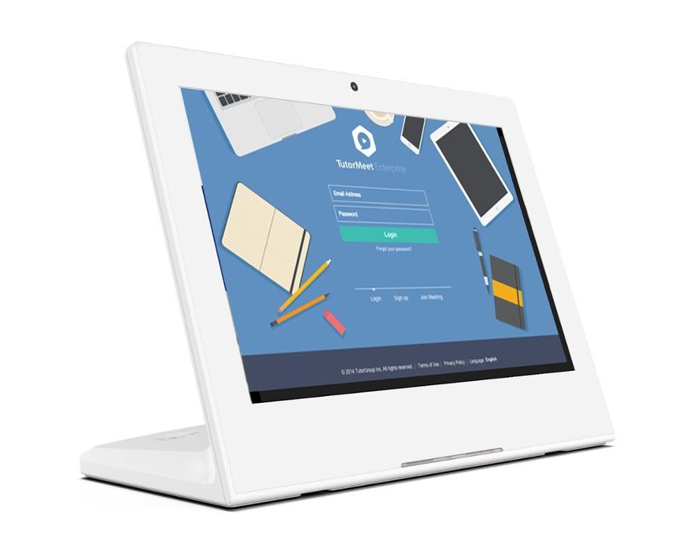 10.1inch IPS touchscreen แอนดรอยด์แท็บเล็ต รูปทรง L WIFI RJ45 AIO แท็บเล็ต