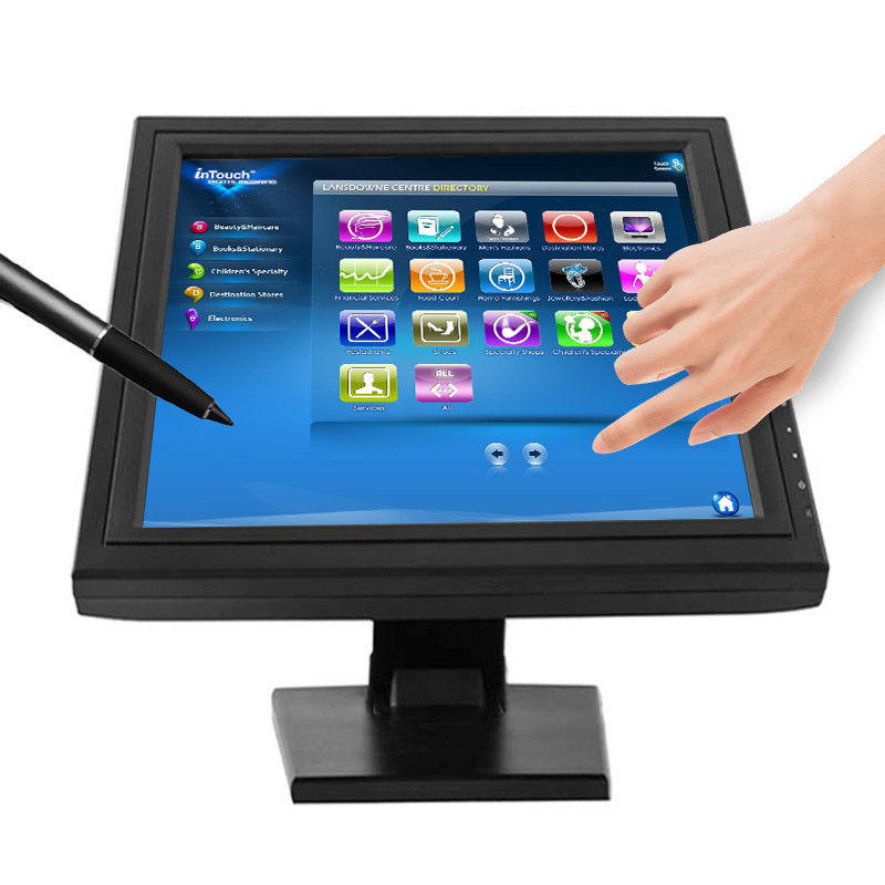 มอนิเตอร์จอสัมผัส 7 10 10.1 12 15 17 18.5 19 21.5 27 นิ้ว คอมพิวเตอร์ POS PC TFT LED LCD Display มอนิเตอร์จอสัมผัส