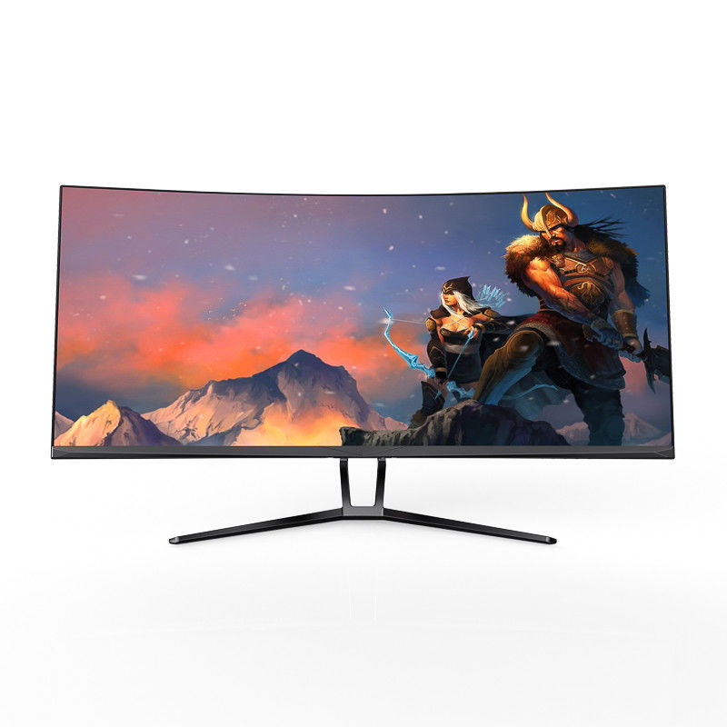 Ultrawide 35 Inch 4K Curved Gaming Monitor ใบรับรอง CE ROHS