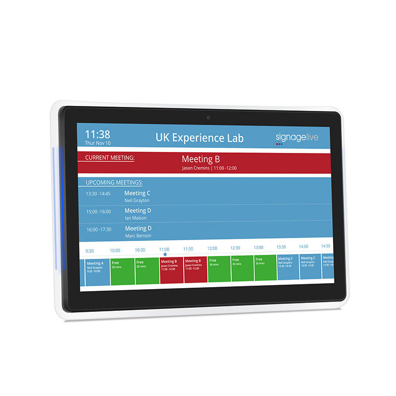 ผนังติด 10.1 นิ้ว All In One แอนดรอยด์ แท็บเล็ต PC POE หน้าจอสัมผัส
