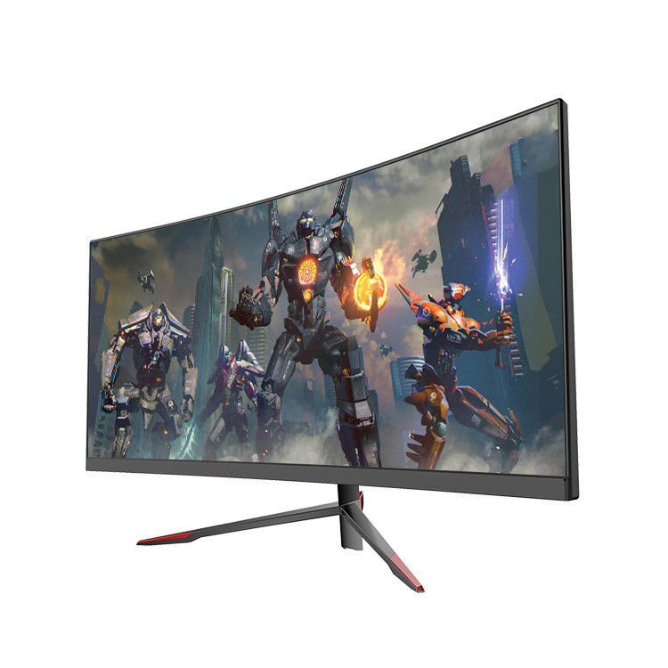 1800R 30 นิ้ว Ultrawide Curved Monitor ความละเอียดสูง 8 บิต 2560x1080 ไม่มีกรอบ